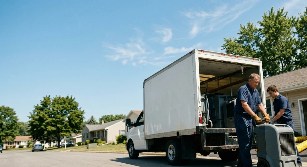 Water Damage Cleanup in Canfield, OH near me